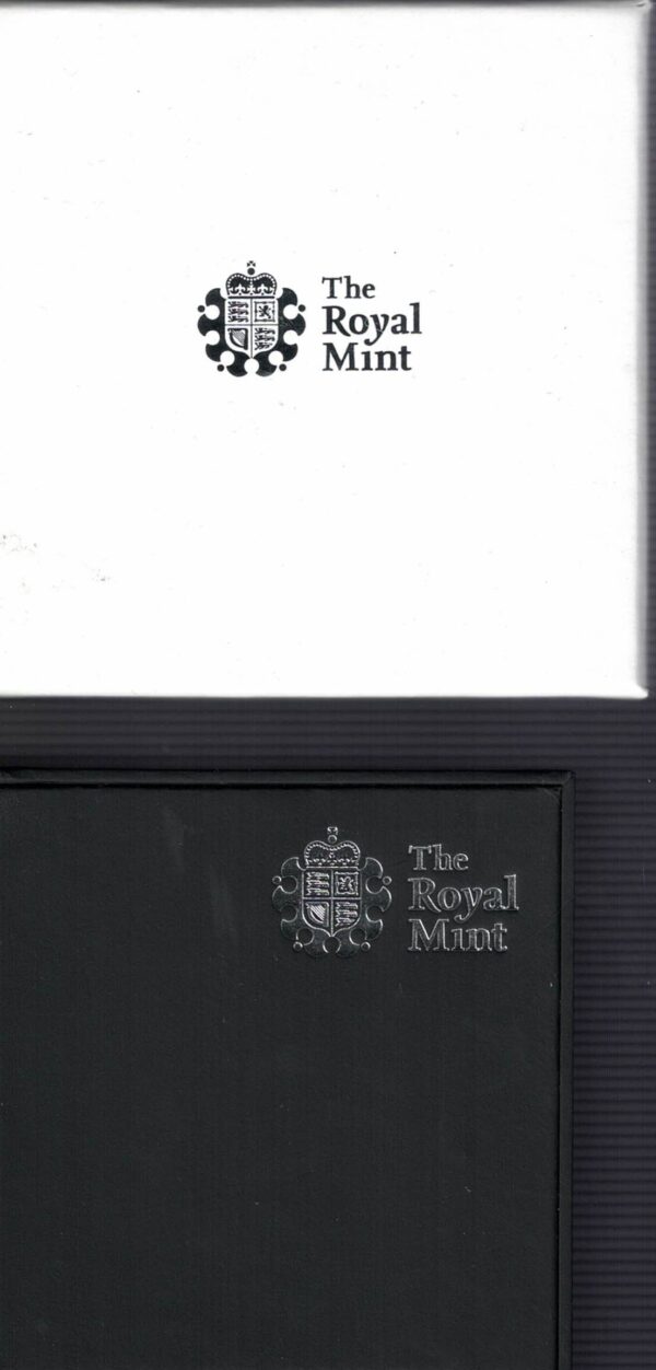 2013 Five Pounds Piedfort Silver Proof HRH Prince George's Christening - Image 4