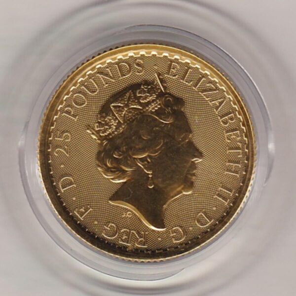 2019 Gold Quarter Ounce Britannia - Image 2