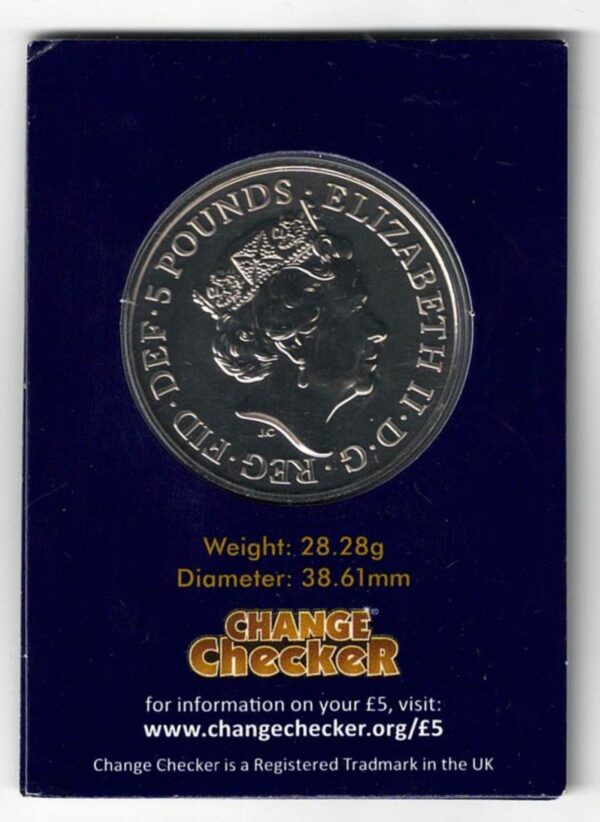 2020 The White Horse of Hanover Five Pound Coin - Image 2