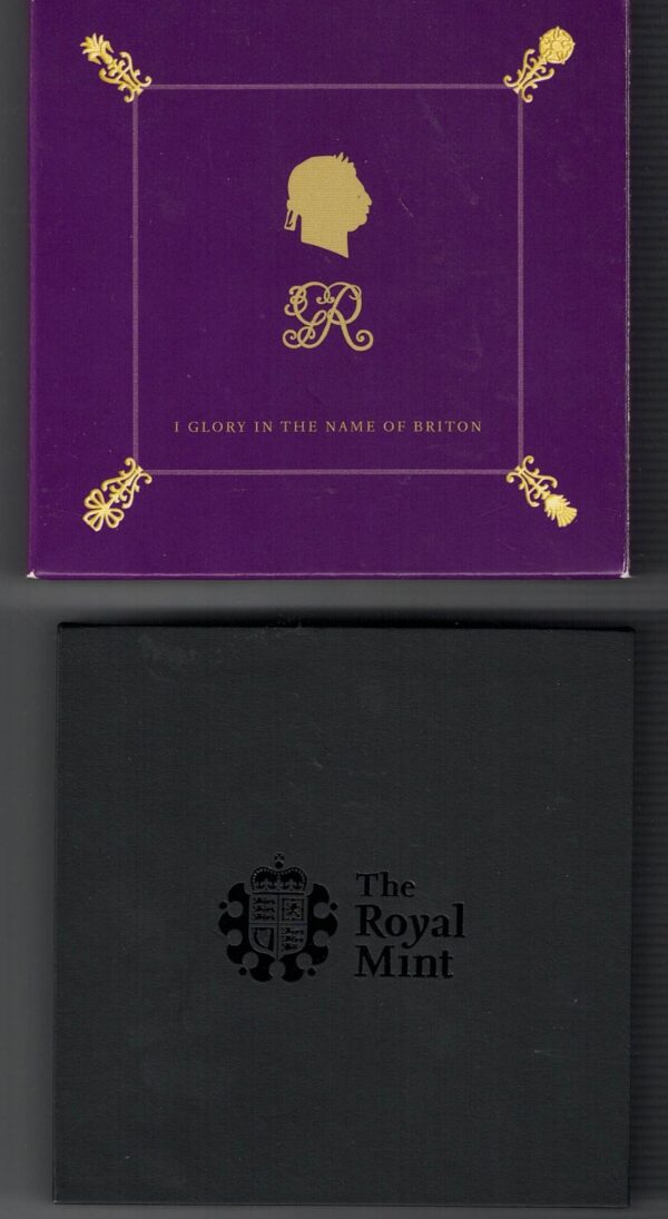 2020 Five Pounds Piedfort Silver Proof Reign Of George III - Image 4