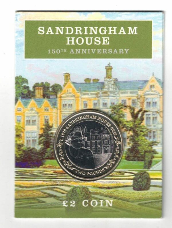 2020 Jersey Two Pounds Sandringham House