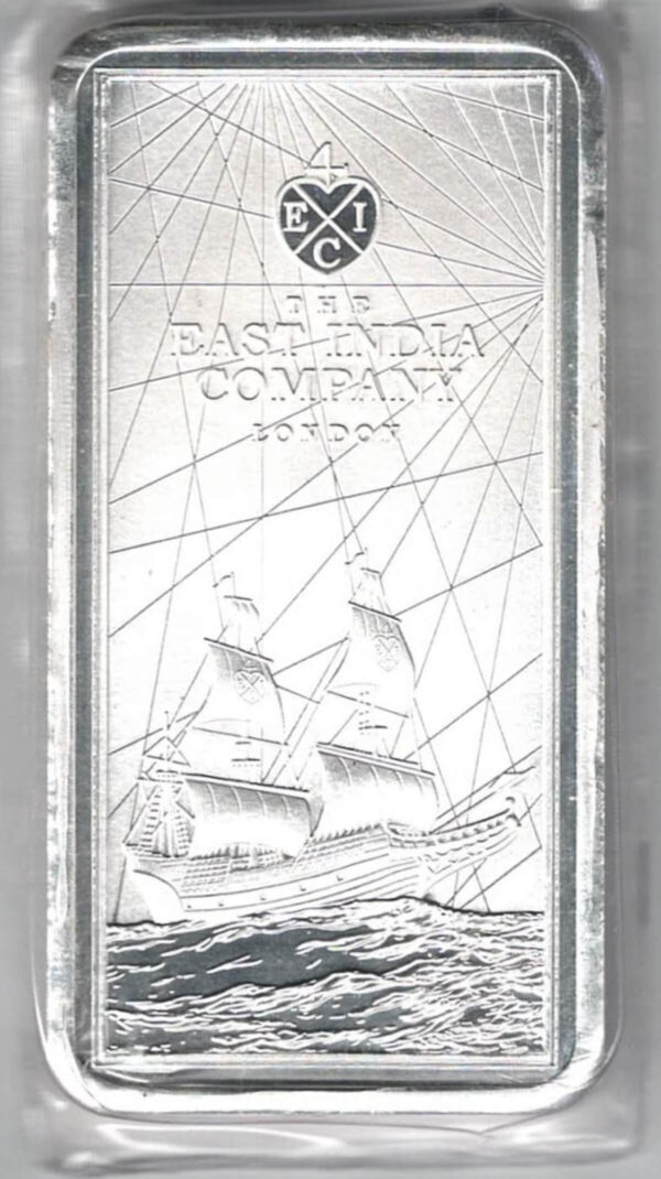 2021 St Helena East India Company 250 Gram Silver Bar - Image 2