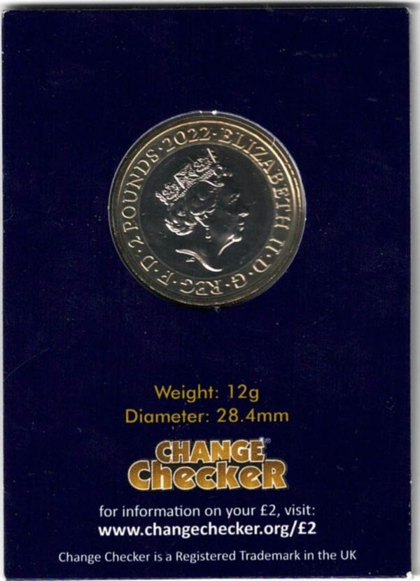 2022 Two Pound Coin Alexander Graham Bell - Image 2