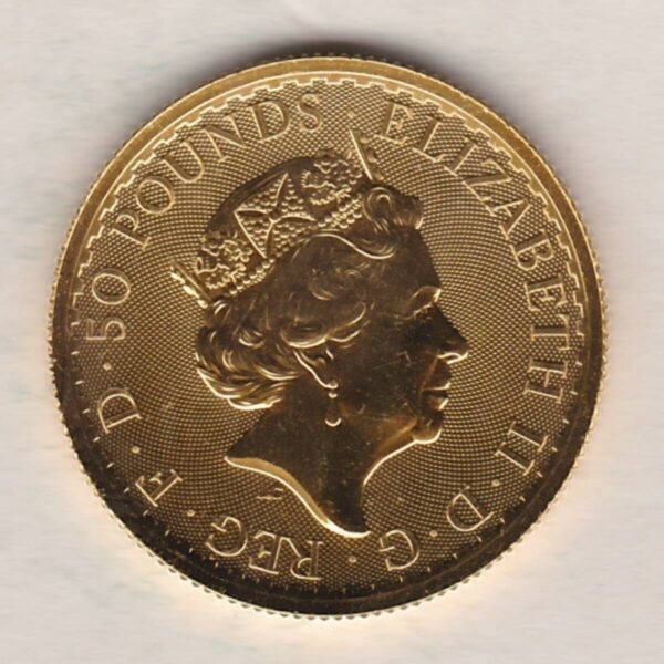 2022 Gold Half Ounce Britannia - Image 2