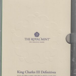 2023 Royal Mint Definitive Set. This 2023 Charles III set comes with card outer. All coins are in stock for despatch. You are buying a set of 8 coins.