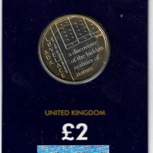 2023 Two Pound Coin featuring Ada Lovelace on the reverse and Charles III on the Obverse. All coins are in stock for dispatch.