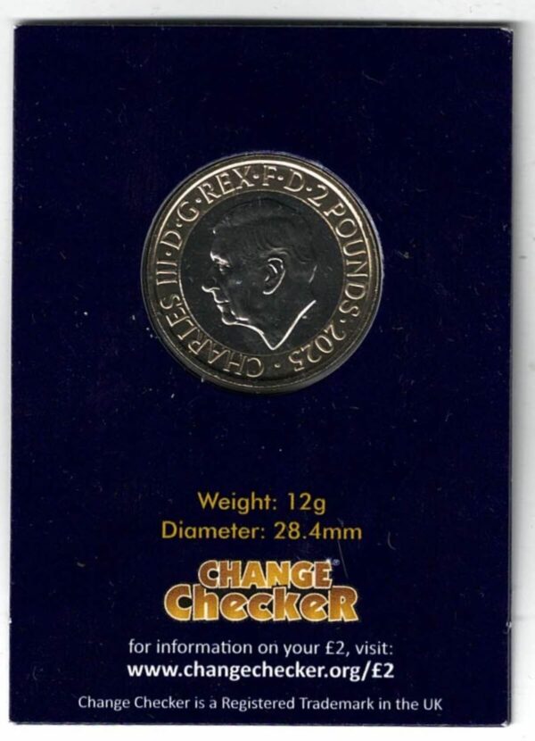 2025 Two Pound Coin George Orwell - Image 2