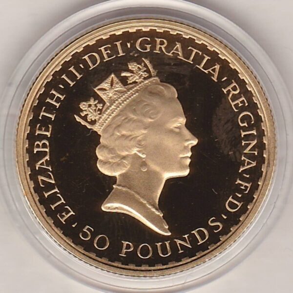 1991 Gold Proof Half Ounce Britannia - Image 2