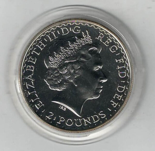 2001 Silver Britannia One Ounce Coin - Image 2