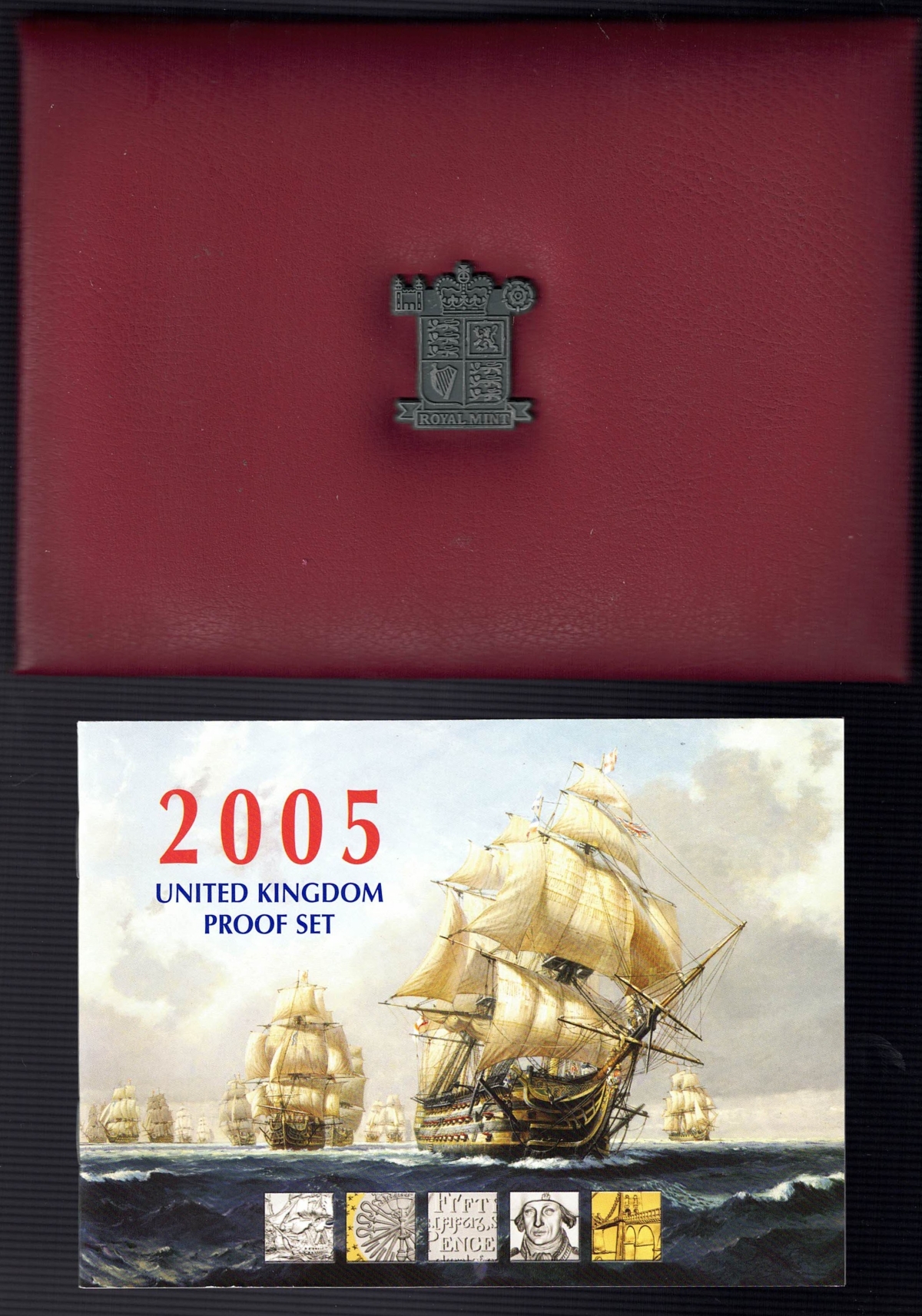 2005 Royal Mint Deluxe Twelve Coin Proof Set - Image 3