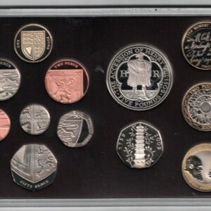 2009 Royal Mint Deluxe Base Metal Twelve Coin Proof Set . This 2009 set comes with card box. All coins are in stock for despatch.