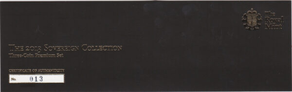 2013 Gold Proof Three Coin Set - Image 3
