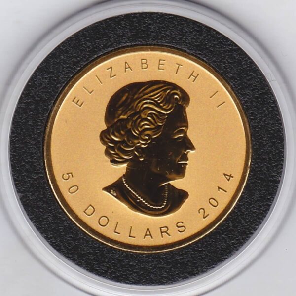 2014 Gold Reverse Proof Canada One Ounce Coin - Image 2