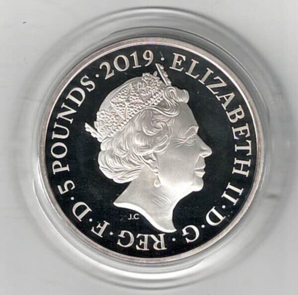 2019 Five Pounds Silver Proof Tower Of London Four Coin Set - Image 13