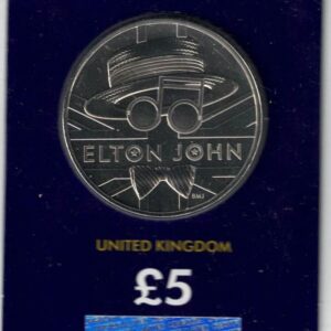 2020 Elton John Five Pound Coin