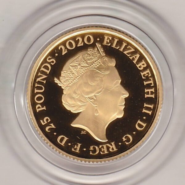 2020 Gold Proof Quarter Ounce Elton John Coin - Image 2