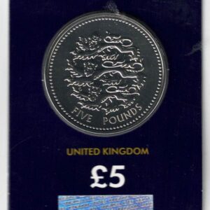 2023 King Charles III English Lions. This coin comes in the change checker card presentation packets in mint condition. King Charles III on Obverse.