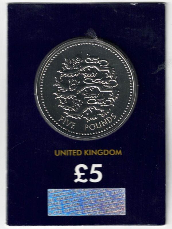 2023 King Charles III English Lions. This coin comes in the change checker card presentation packets in mint condition. King Charles III on Obverse.
