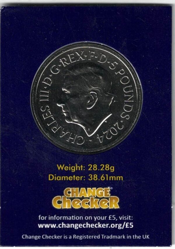 2024 Five Pound 007 James Bond Coin - Image 2