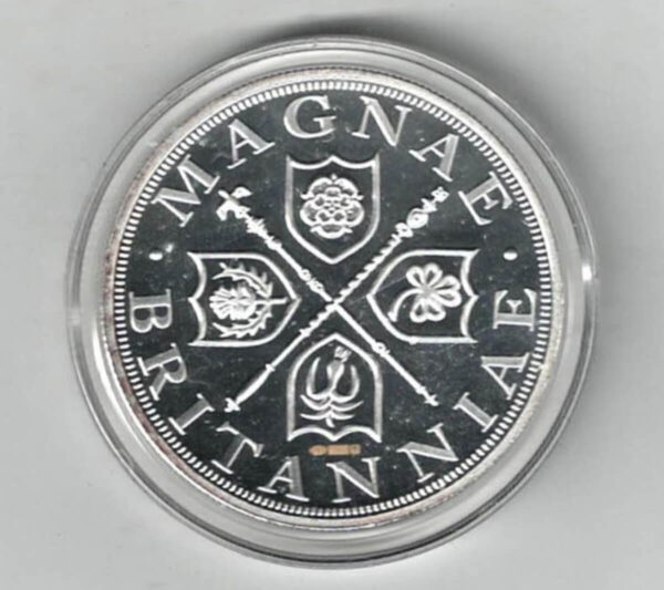 Boxed The Accession Of The King Sterling Silver One Ounce Round - Image 2