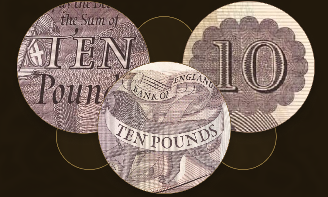 Ten Pounds Banknotes