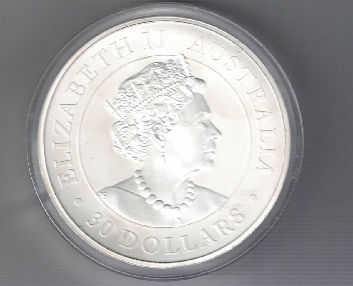 2020 Silver Australia Koala One Kilo Coin - Image 2
