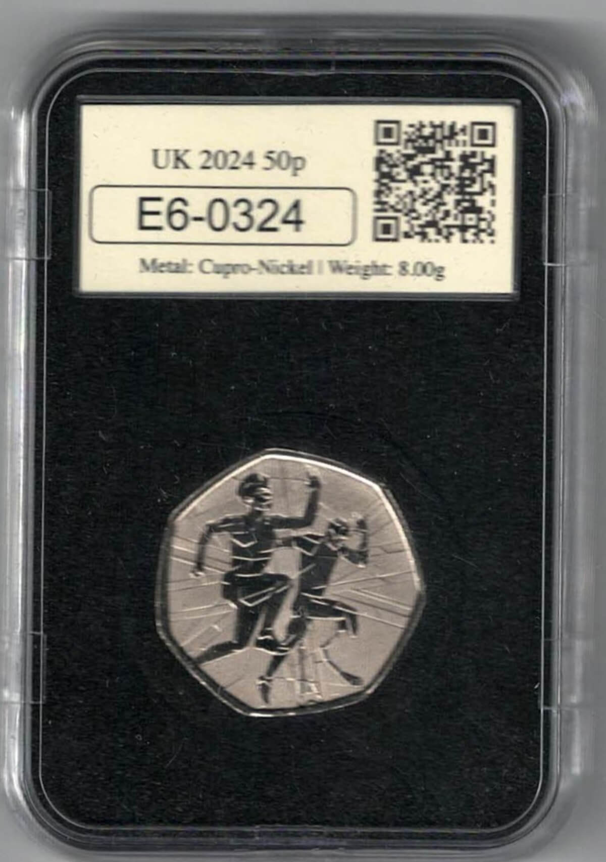 2024 DateStamp Team GB Fifty Pence Coin cupro-nickel coin featuring King Charles on the Obverse. All coins are in stock.