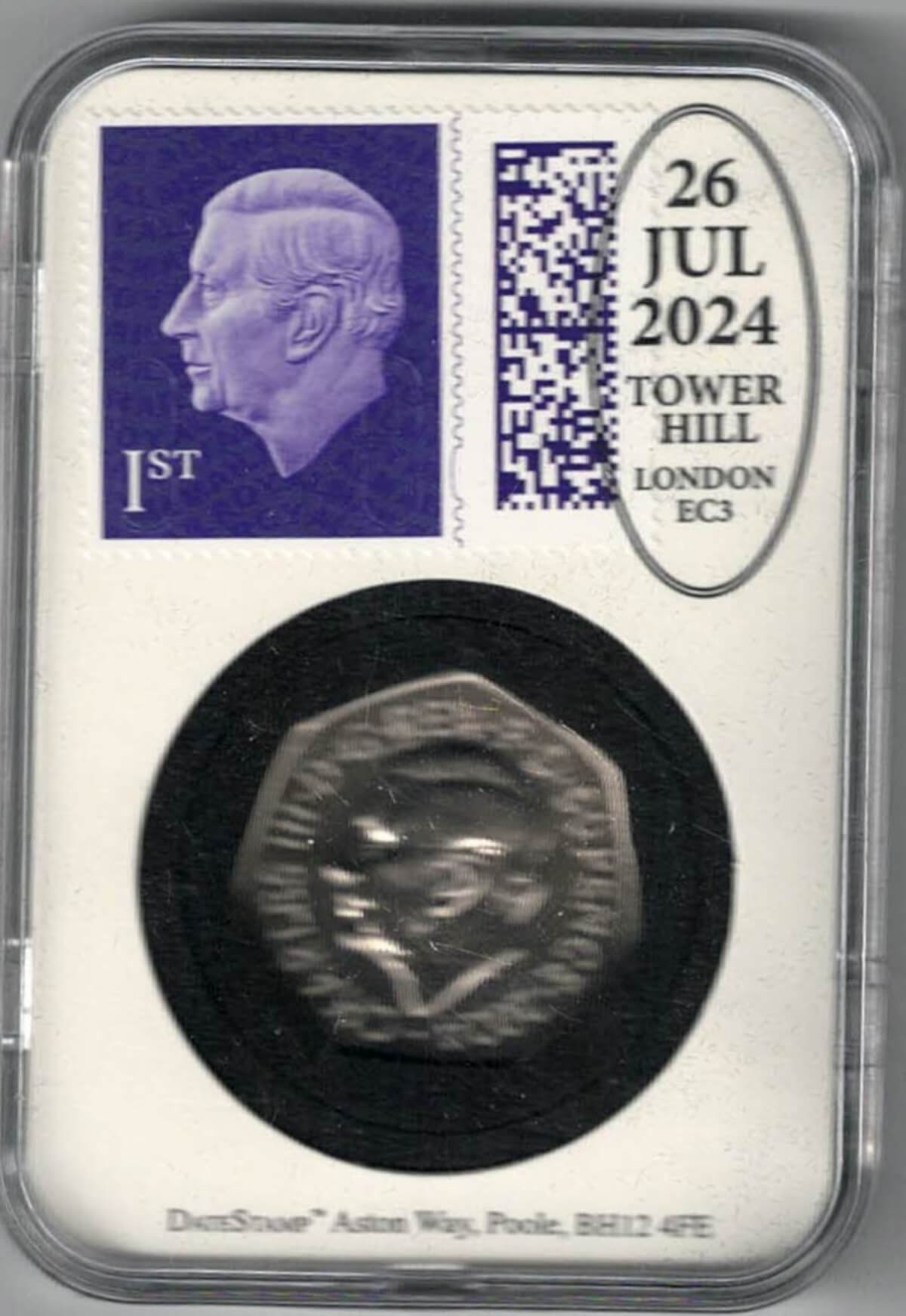 2024 DateStamp Team GB Fifty Pence Coin - Image 2