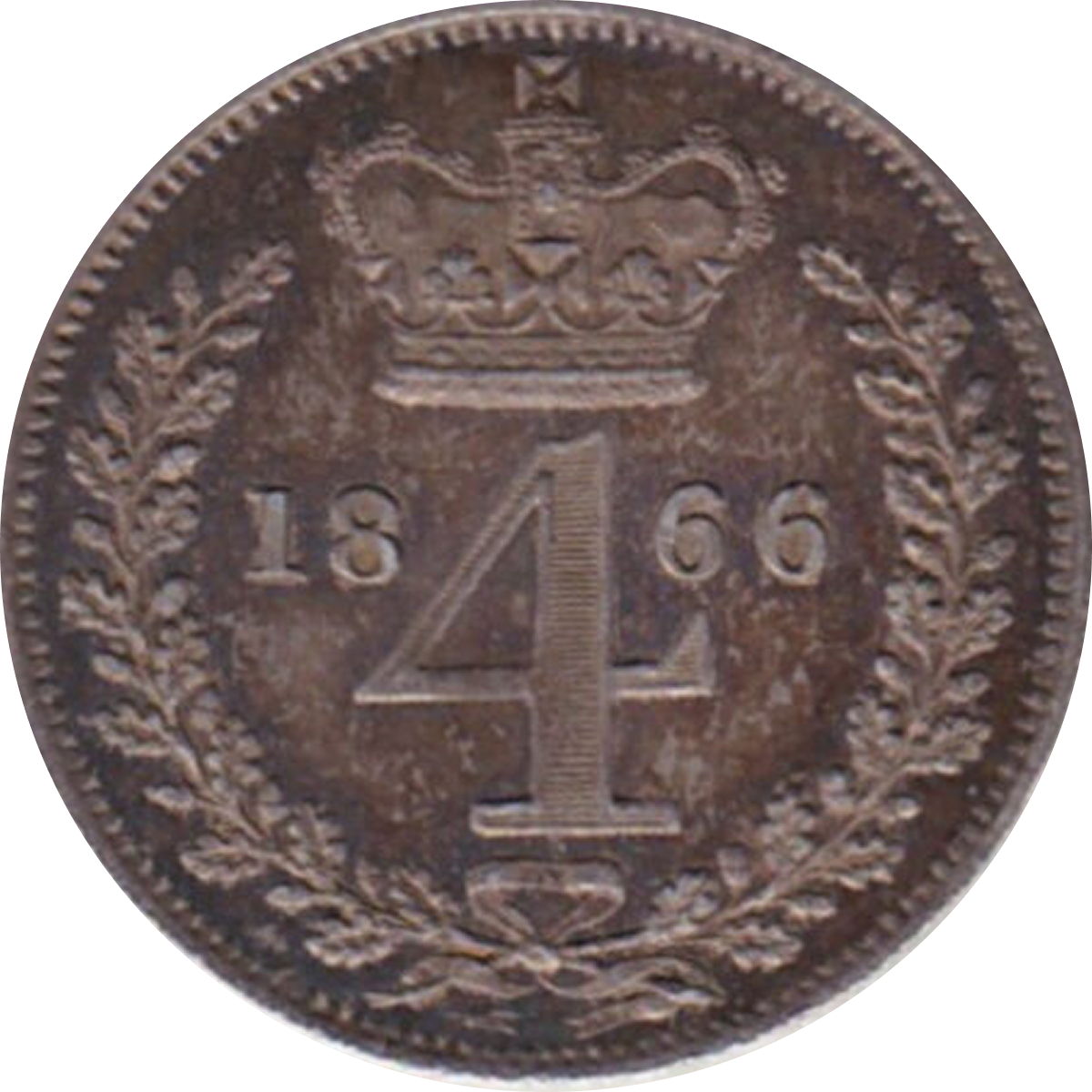 British Maundy Fourpence Coins