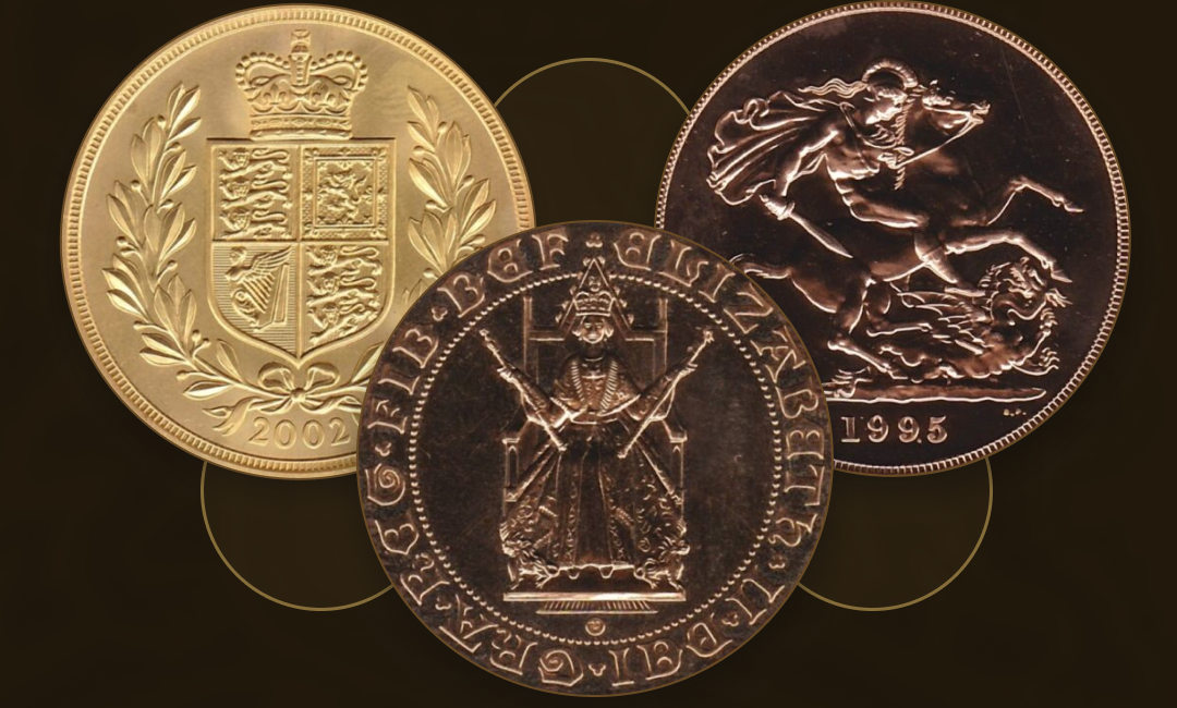 The British Gold Five Pounds