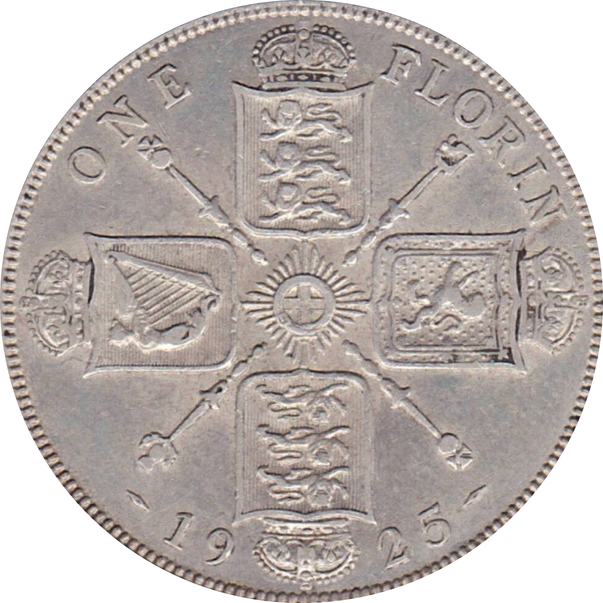 British Silver Florin Coins