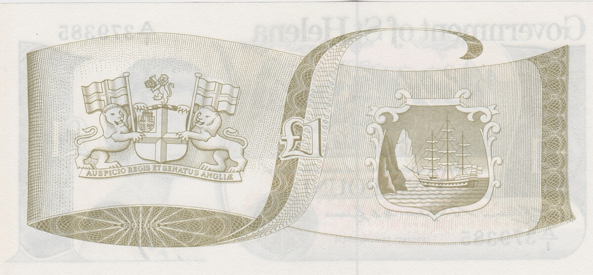 P9a Saint Helena One Pound Banknote - Image 2
