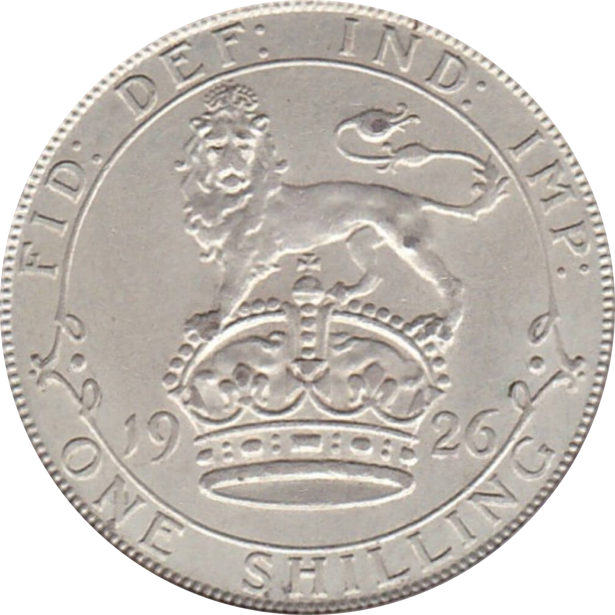 British Silver Shilling Coins