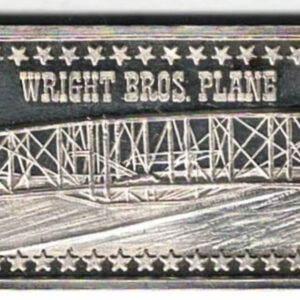 White Bros Plane One Ounce Silver Bar. All of our silver bars have been pre-owned and are in stock. This bar contains one ounce of 999 fine Silver