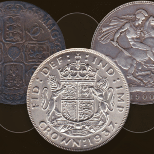 British Silver Crown Coins