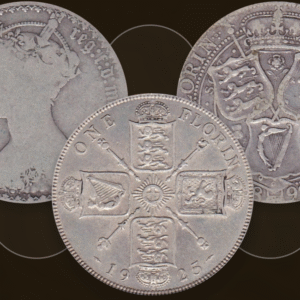 British Silver Florin Coins