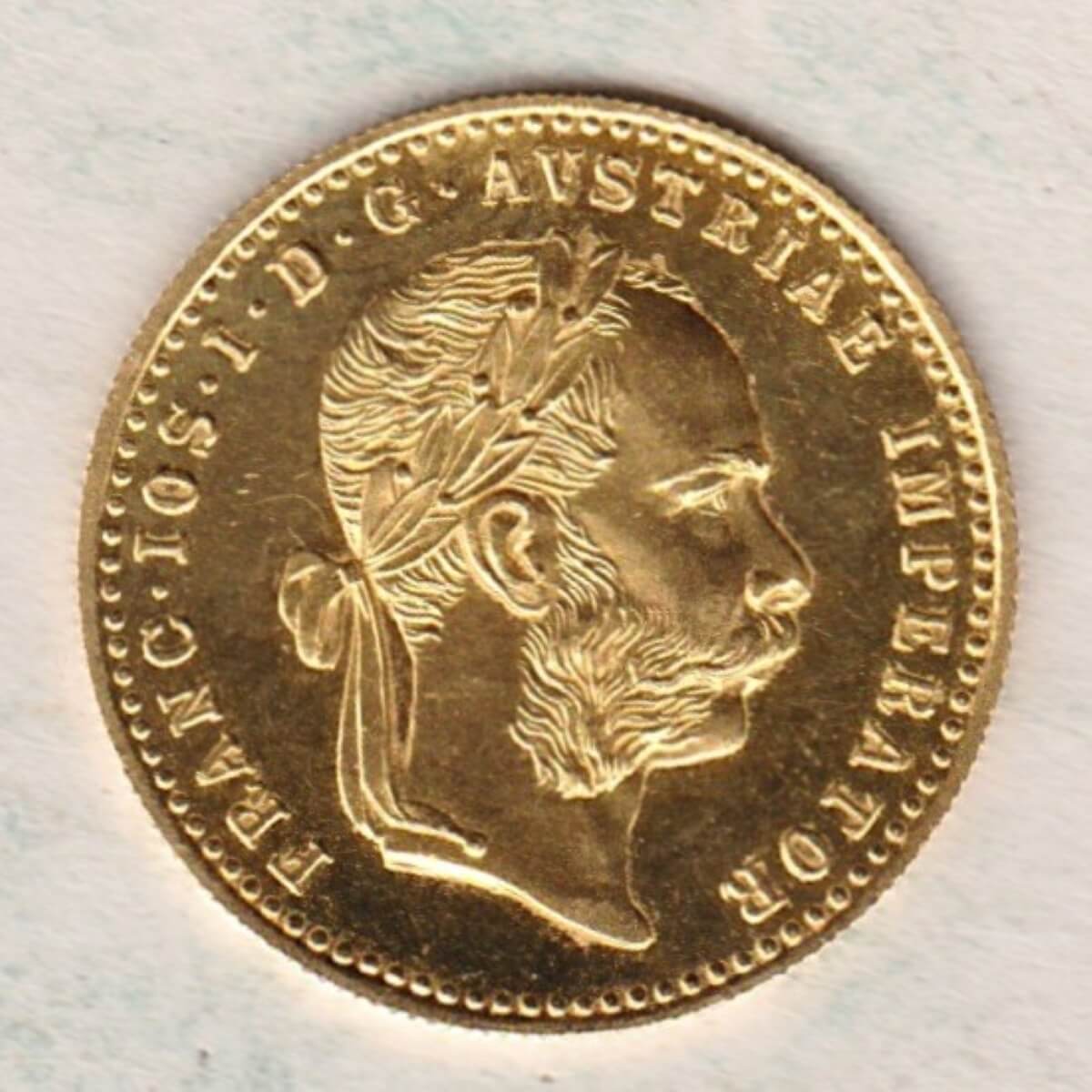 1915 Austria Gold Ducat Coin - Image 2