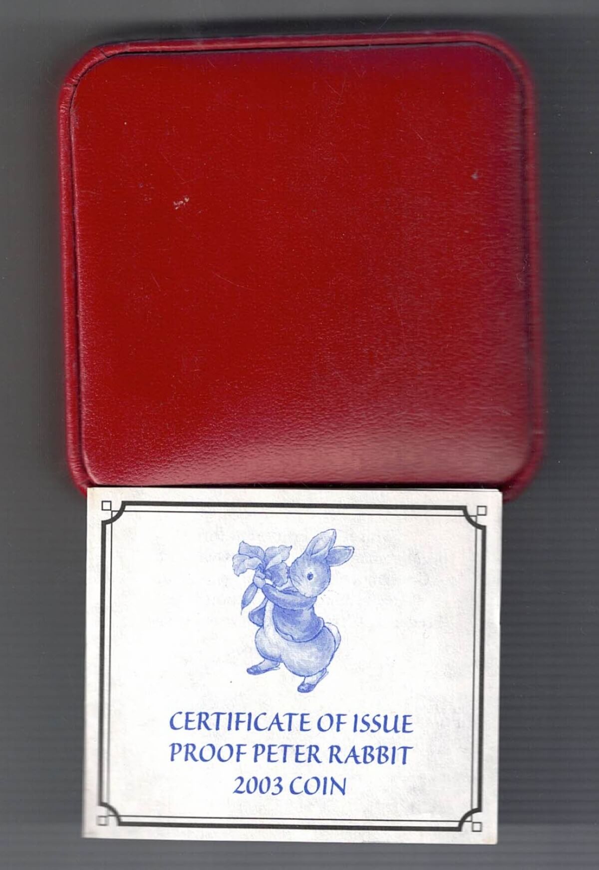 2003 Gibraltar Colourised Silver Proof Peter Rabbit One Crown Coin - Image 3