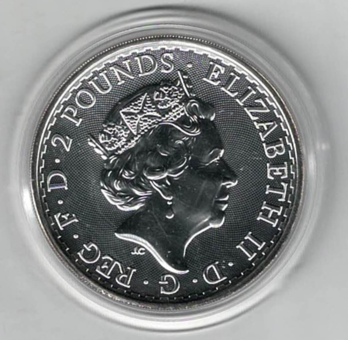 2018 Silver Britannia One Ounce Oriental Border - Image 2