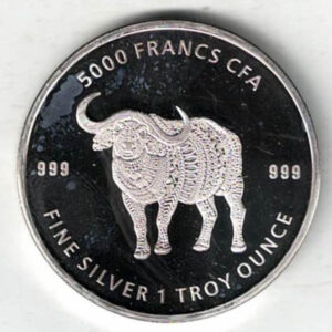 2020 Chad Silver One Ounce Buffalo Coin. The coin contains one ounce of 999 fine silver . All of our silver coins are in stock.