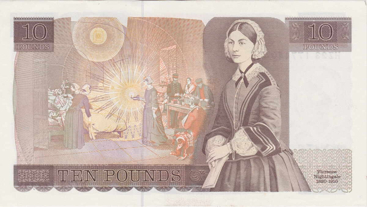 B354 Gill Ten Pounds Banknote HZ23 - Image 2