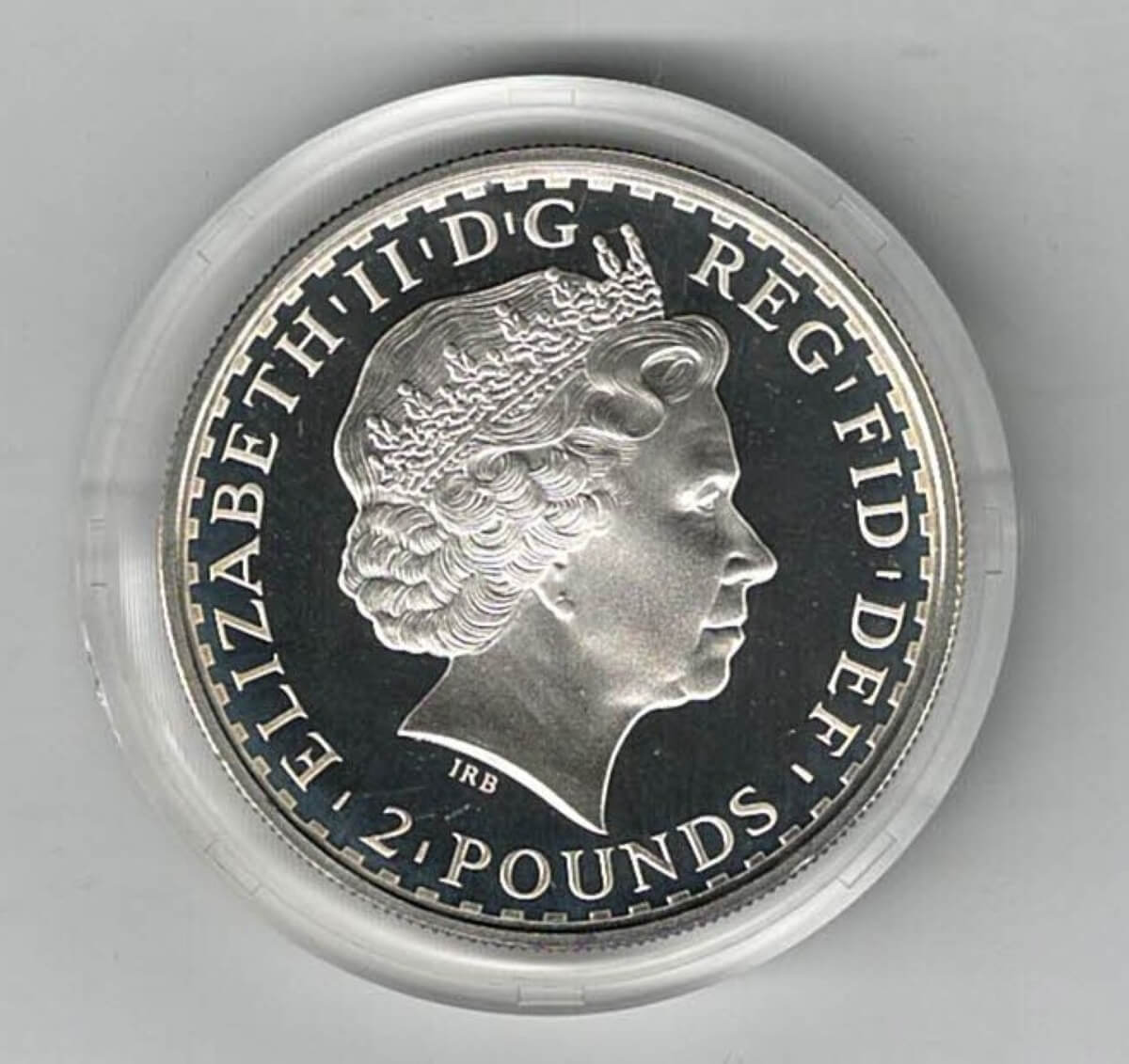 Boxed 2003 Silver Britannia Proof One Ounce Coin - Image 2
