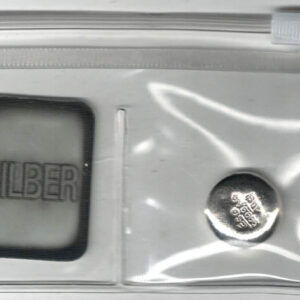 ESG Ten Gram Fine Silver Round All of our silver bars/rounds have been pre-owned and are in stock. You are buying one silver bar.