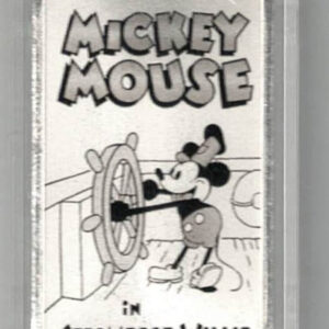 Walt Disney's Mickey Mouse One Ounce Silver Bar. All of our silver bars have been pre-owned and are in stock for dispatch.