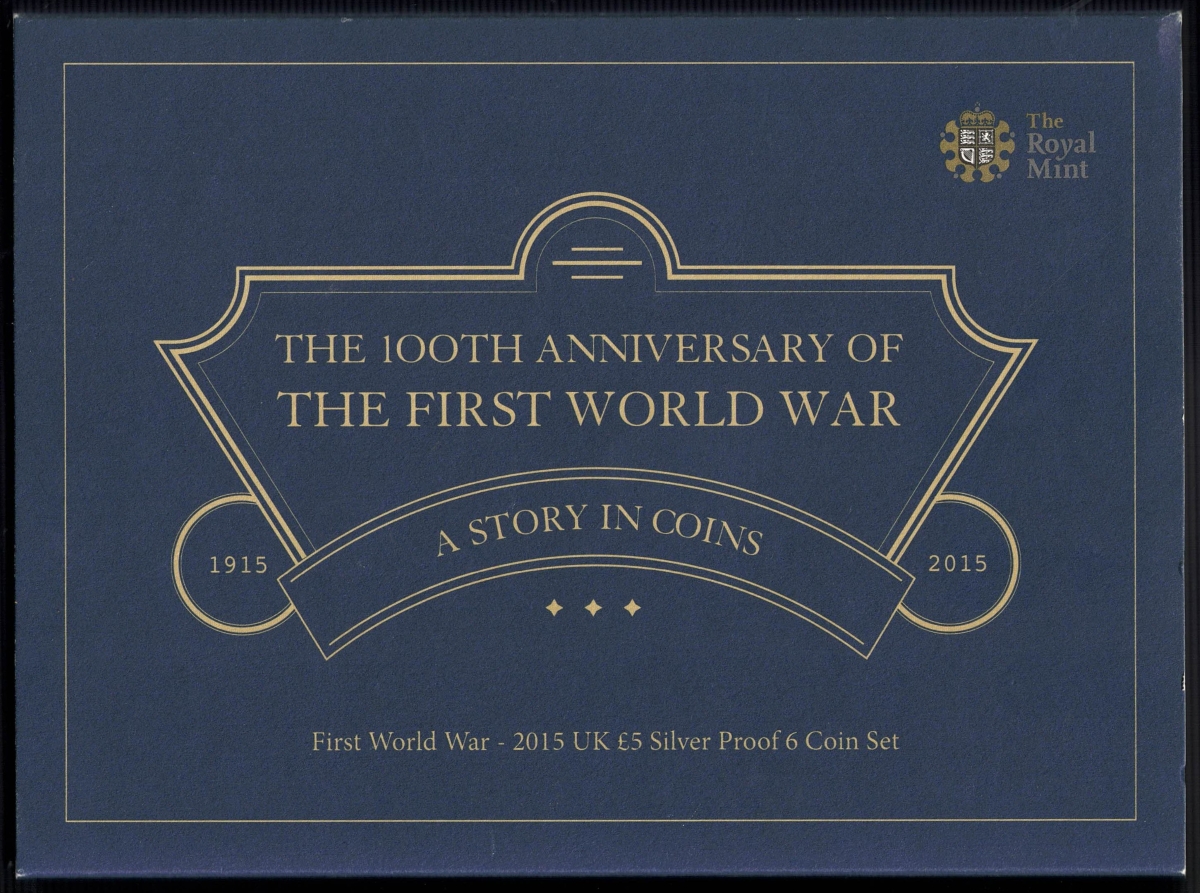 2015 Five Pounds Silver 100th Anniversary of First World War Set - Image 8
