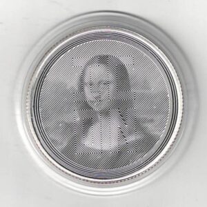 2021 Tokelau Silver One Ounce ICON Mona Lisa. The coin contains one ounce of 999 fine silver . All of our silver coins are in stock.