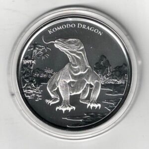2022 Tokelau Silver One Ounce Komodo Dragon Coin. The coin contains one ounce of 999 fine silver . All of our silver coins are in stock.