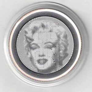 2022 Tokelau Silver One Ounce ICON Marilyn Monroe. The coin contains one ounce of 9999 fine silver . All of our silver coins are in stock.