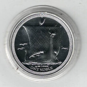 2025 Isle Of Man Silver One Ounce Noble Coin. The coin contains one ounce of 999 fine silver. All of our silver coins are in stock.