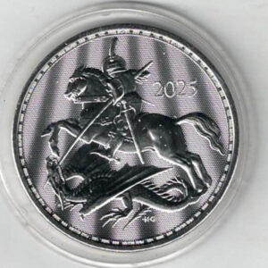 2025 Silver One Ounce St George And The Dragon. The coin contains one ounce of 999 fine silver. All of our silver coins are in stock.
